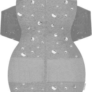 happiest baby 100% Organic Snooo Sleep Sack - Large - Graphite Planets