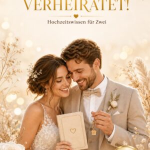 Frisch verheiratet! – Hochzeitswissen für zwei – Gold Edition: perfekt als Geschenk zur Hochzeit | Hochzeitsgeschenk frisch verheiratete Paare | … und Verlobte | Geschenkidee zur Trauung