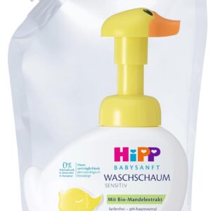 HiPP Babysanft Washing Foam Refill, Pack of 6 (6 x 250 ml)