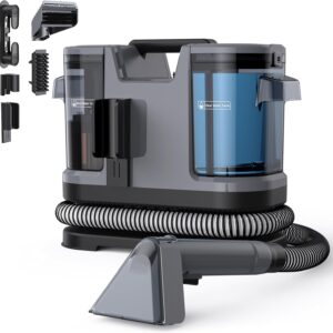 Lubluelu Upgrade Wet Vacuum Cleaner Upholstery Cleaner Device 600 W, 22 kPa Washing Vacuum Cleaner