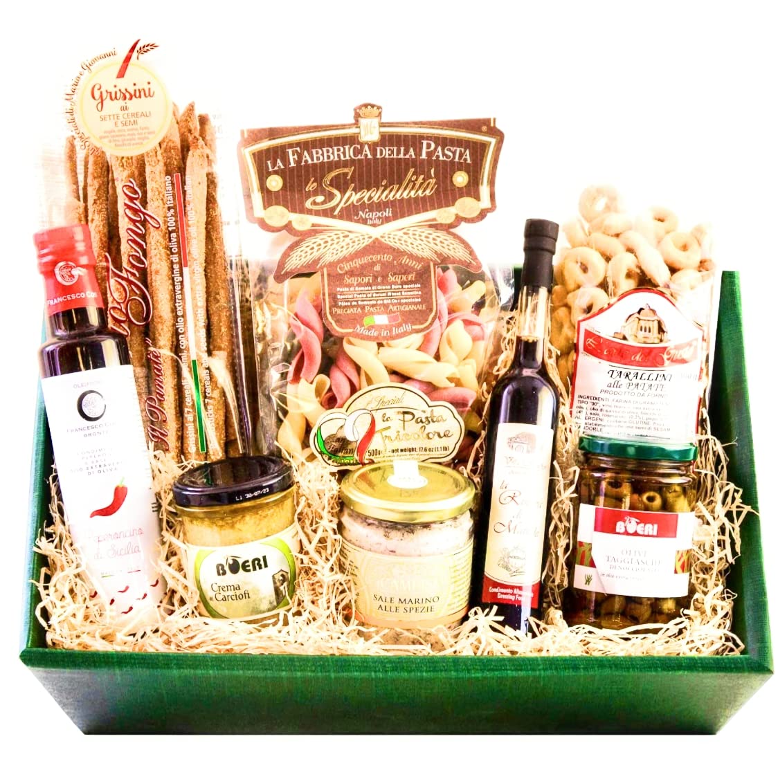 GUSTOSO VEGETARISCHE GUSTOSO Gift Basket with Selected Italian Delicacies Specialities Alcohol Free – Bild 6