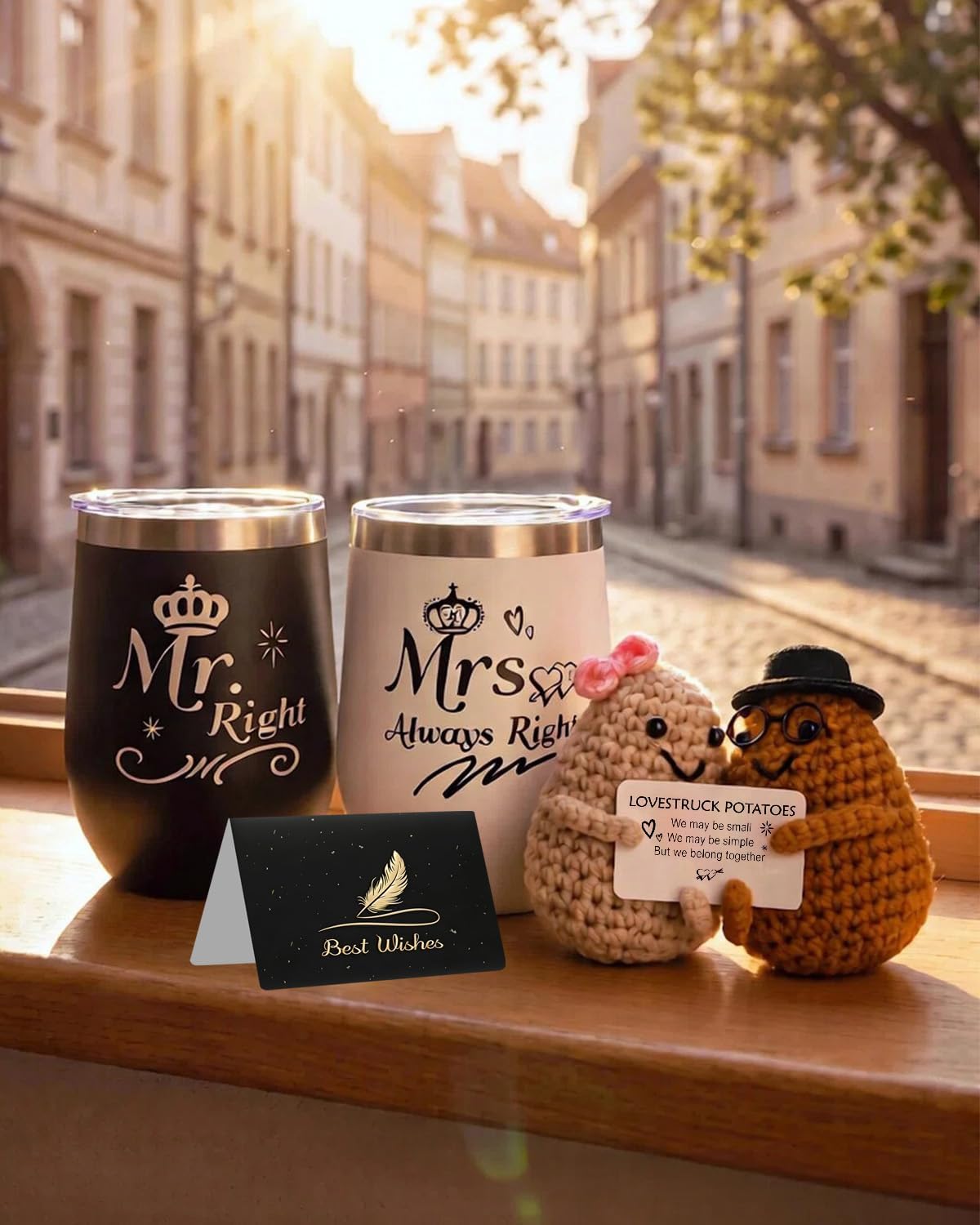 Mr & Mrs Mugs Wedding Gift for Bride and Groom Set of 2 – Bild 4