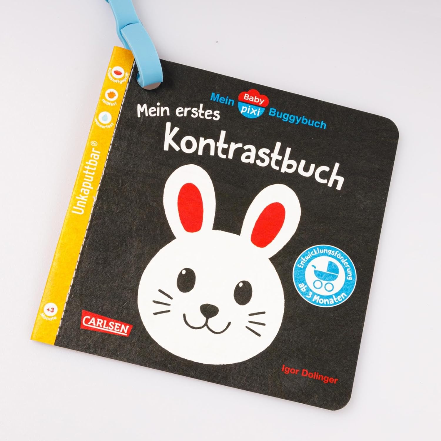 Baby Pixi (unkaputtbar) 181: Mein Baby-Pixi-Buggybuch: Mein erstes Kontrastbuch ab 3 Monaten: Ein wasserfestes und unzerstörbares Buggybuch für Kinder ab 6 Monaten – auch als Badebuch geeignet (181) – Bild 2