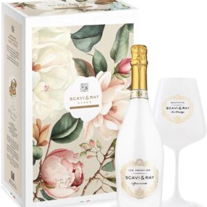 SCAVI & RAY Ice Prestige Gift Set with Design Glass 0.75 L