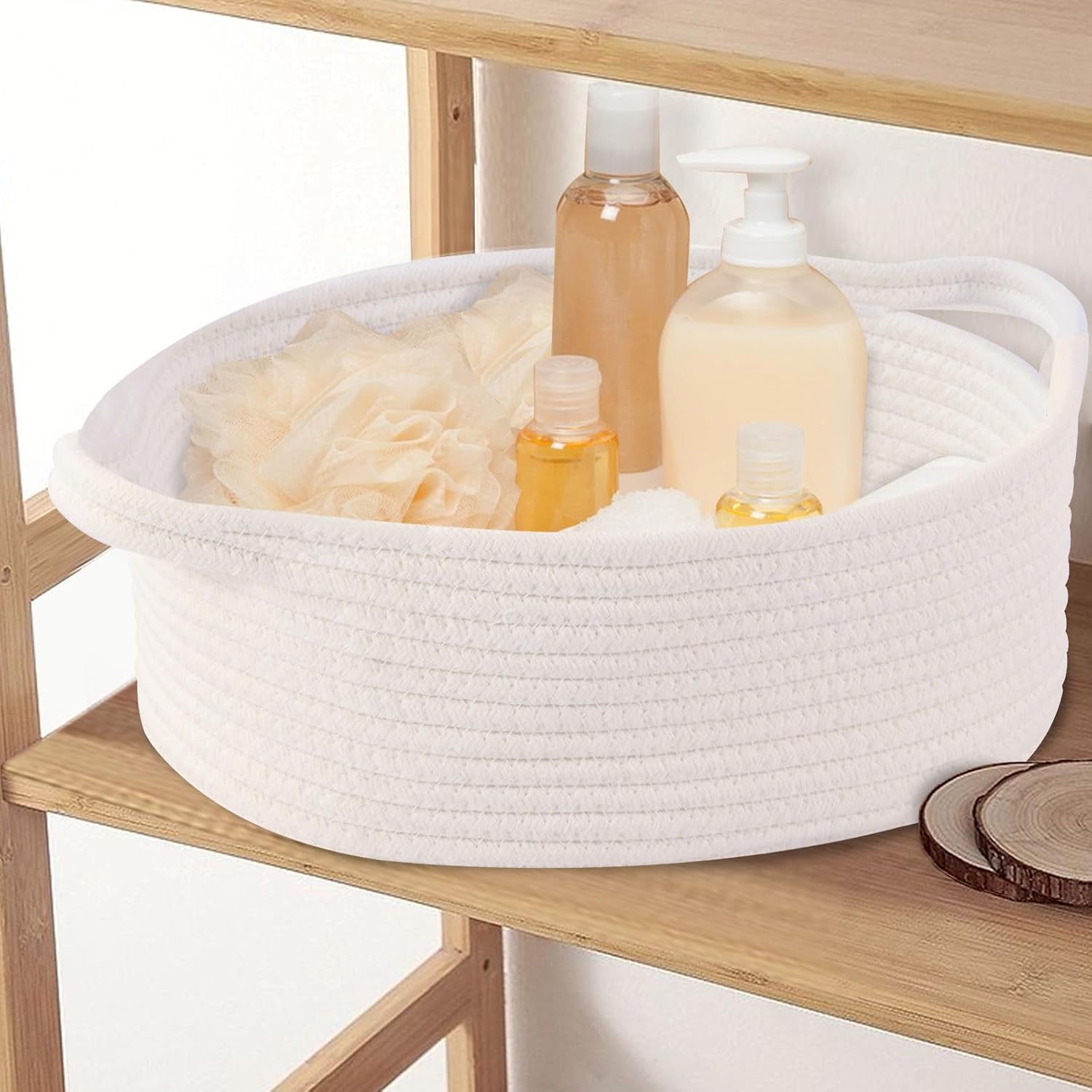 OUTBROS Decorative Storage Box 30D x 20W x 13H White – Bild 3