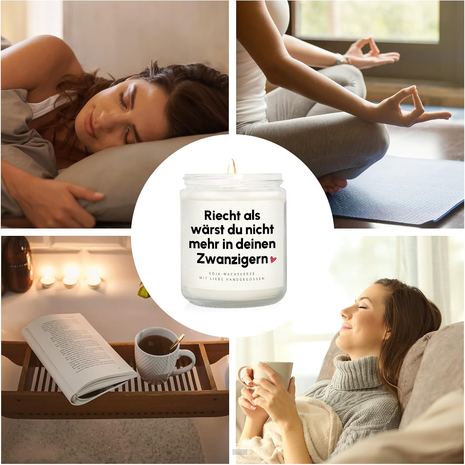 Craftique 30th Birthday Women, Soy Wax Candle – Bild 5