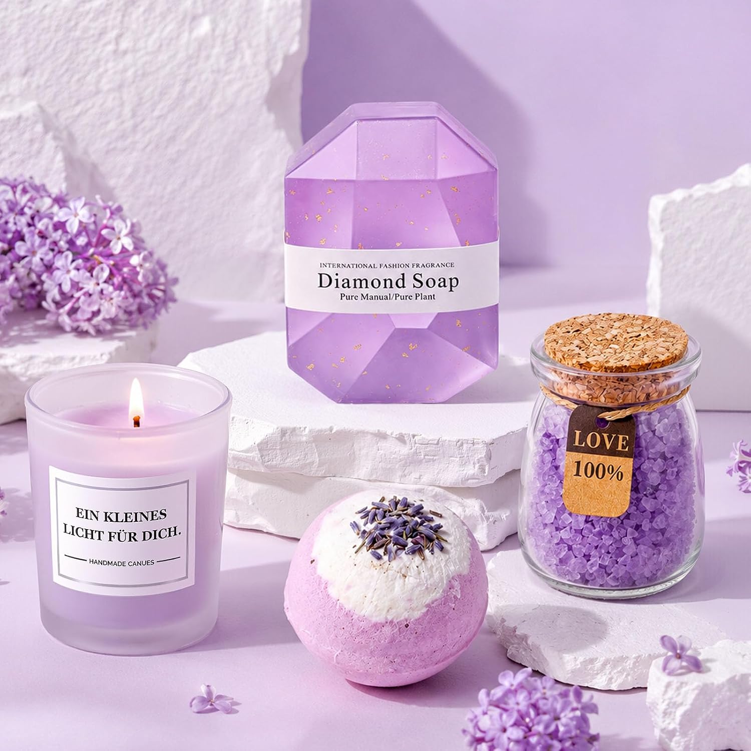 TUZELIYA Gifts for Women, Gift Idea for Women, Inspirational Gift, Girlfriend, Birthday, Valentine's Day, Mother's Day, Christmas Day, Gift for Mum, Sister, Best Friend (Purple) – Bild 5