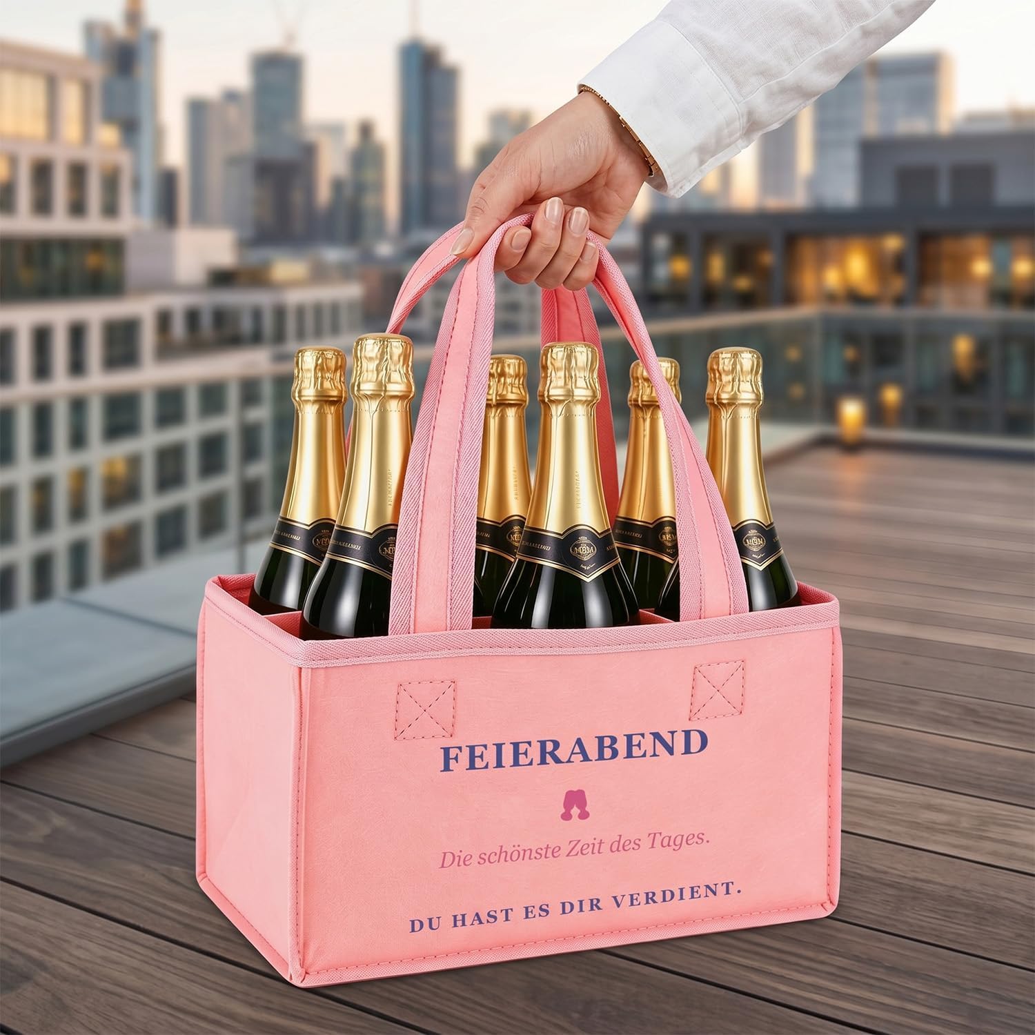 Gift Women's Handbag Beer for Women Gifts, Funny Gift Set Women, 30 40 50 60th Birthday Gift Set, Birthday Gift for Mum, Mother, Aunt, Neighbour, Teacher, Colleague, Work evening, Funny – Bild 5