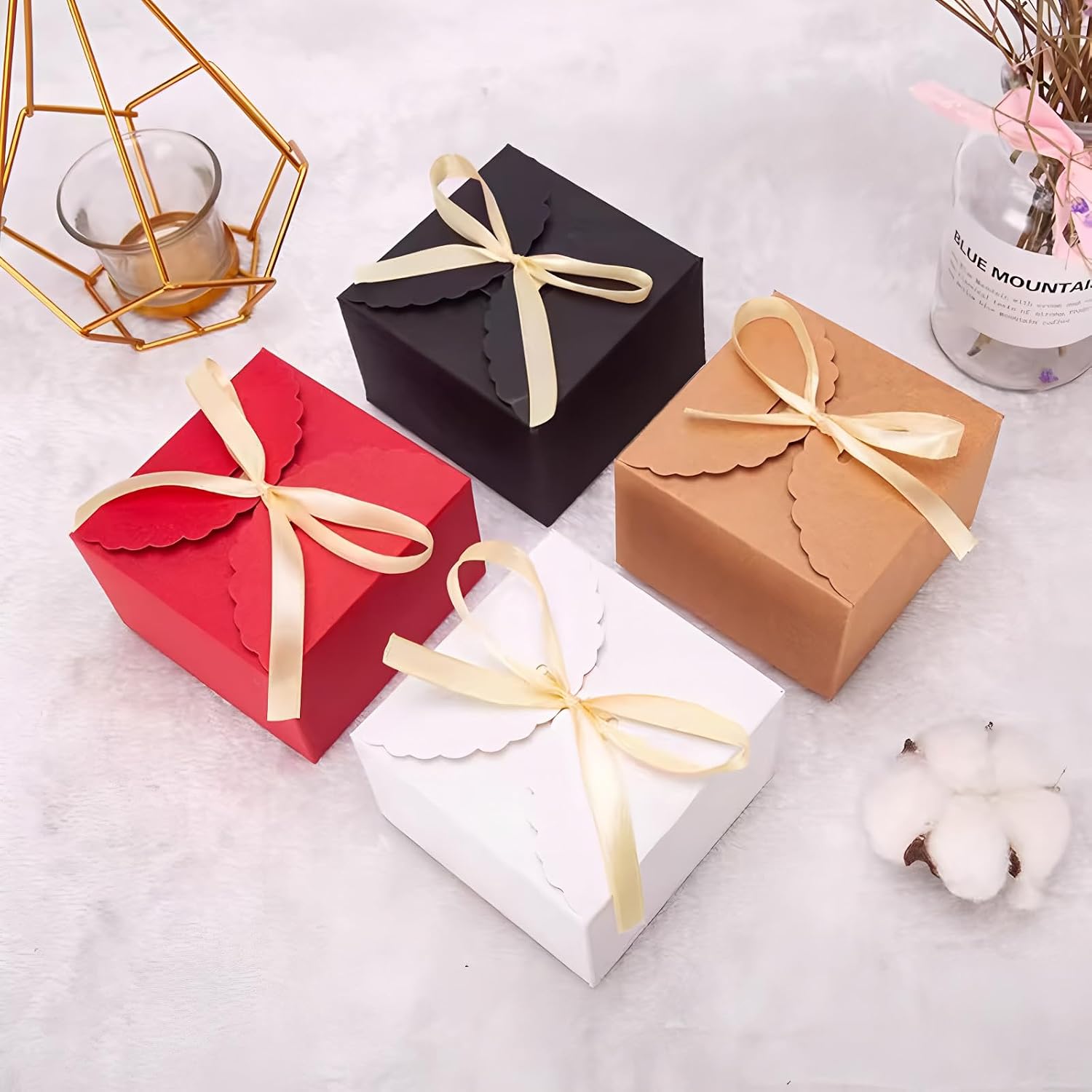 Pastel Gift Boxes Set, 20 Pieces DIY Decoration for Birthday Wedding Party – Bild 6