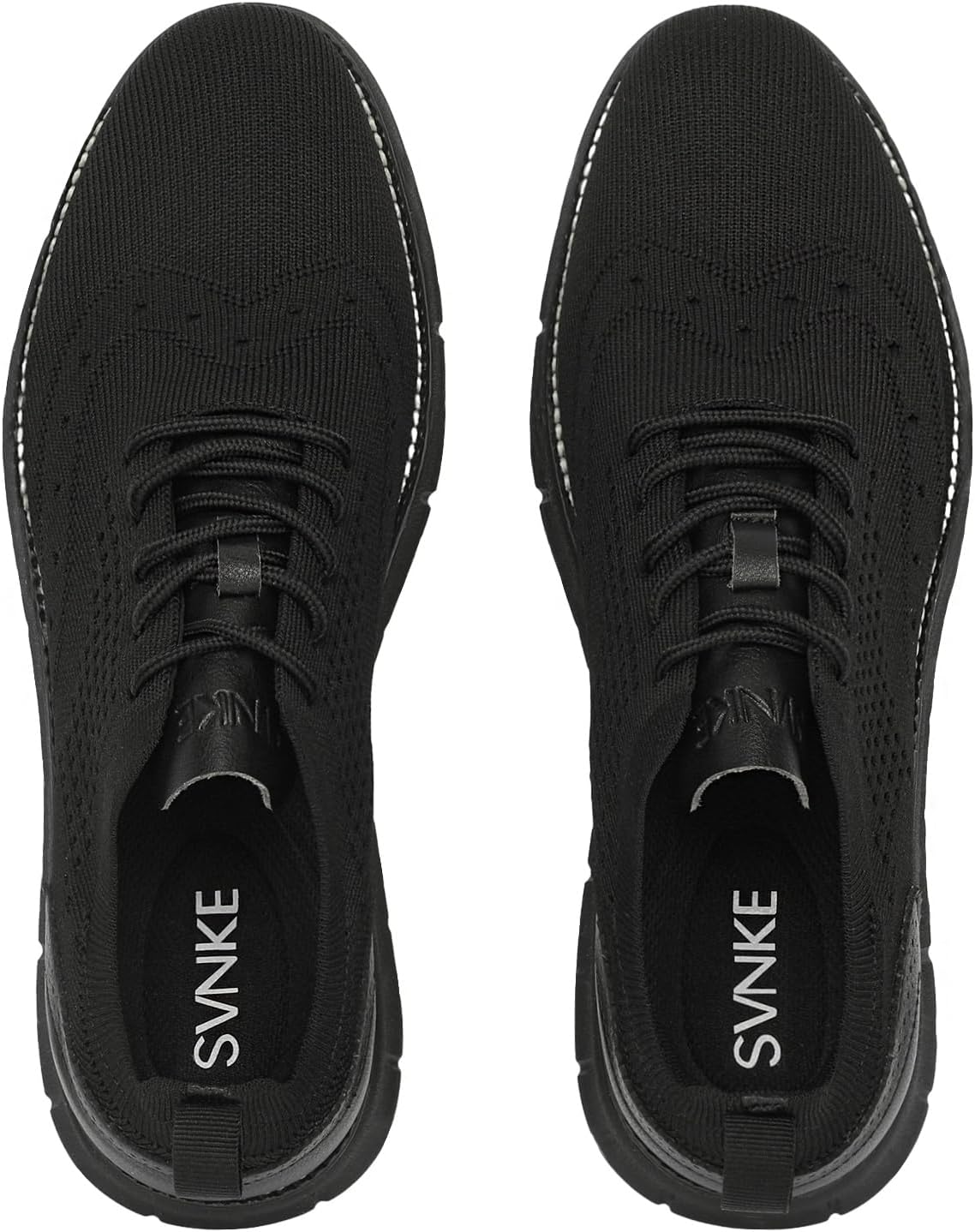 SVNKE Suit Shoes Men's Lace Up Business Oxfords Sneakers – Bild 7