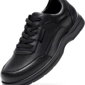 FitVille Men’s Extra Wide Leather Shoes