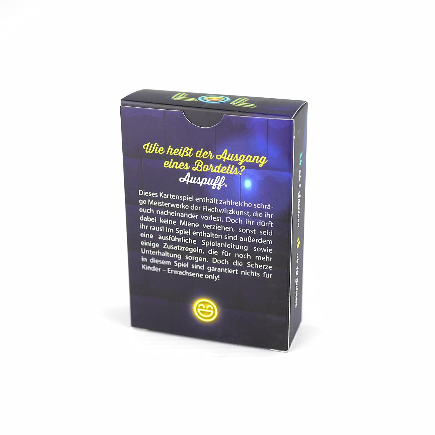 LOL - The Ultimate No Laughing Challenge - Edition 18+ Years Old: With the Best Jokes, Flat Jokes, Jokes for Adults Party Game with Drinking Game Variation – Bild 3