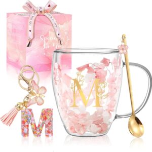 Gifts for Women, Latte Macchiato Glasses, Birthday Gift for Women, Double-Walled Coffee Glasses, Personalised Christmas, Valentine's Day, Mother's Day Gift for Best Friend, Sister, Tea Glasses