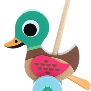 Push Duck Toy for the Smallest Baby from 10 Months