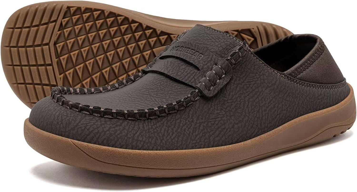 HOBIBEAR Women's Leather Mary Jane Flats, Wide Toe Box & Barefoot Shoes, Wide Comfort Shoes – Bild 2