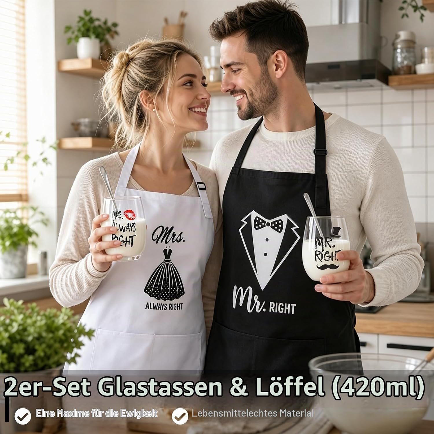 10-Piece Wedding Gifts for Newlyweds, Mr and Mrs Gifts – Bild 4
