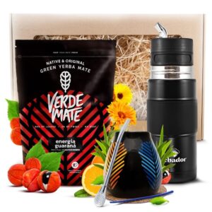 Verde Mate Mate Tee Accessory Set - Mate Tee 400g, Yerbomos, Calabash