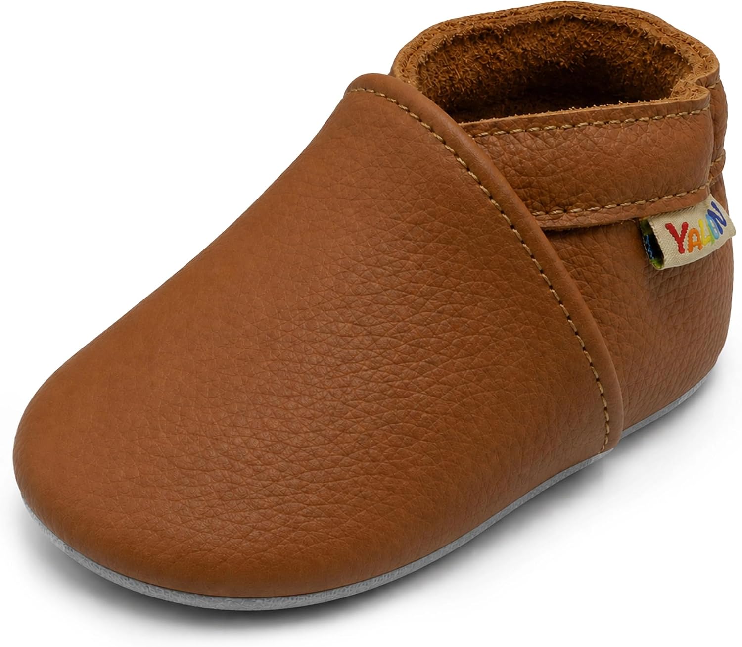 YALION Baby Weicher Leder Lauflernschuhe Krabbelschuhe Jungen Mädchen