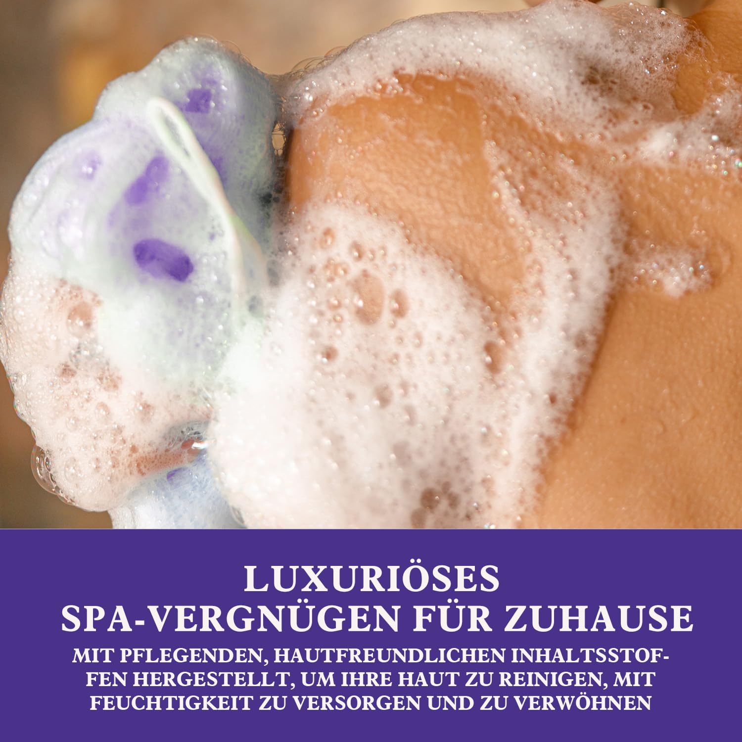 SPA LUXETIQUE Wellness Set 8-Piece – Gifts for Women Lavender Fragrance – Bild 5