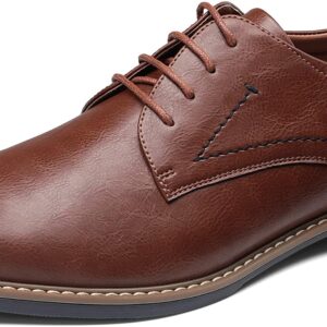 Bruno Marc Men's Dress Shoes, Classic Business Lace-Up Shoes, Derby Oxfords
