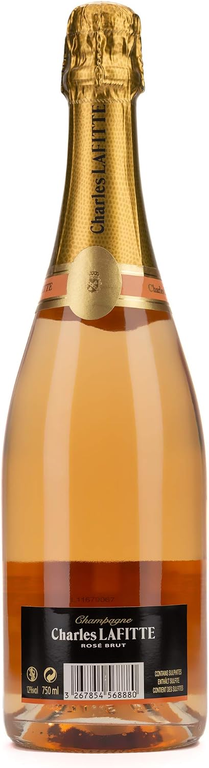Champagne Charles Lafitte 1834 Brut Rosé with Gift Box (1 x 0.75 L) – Bild 3