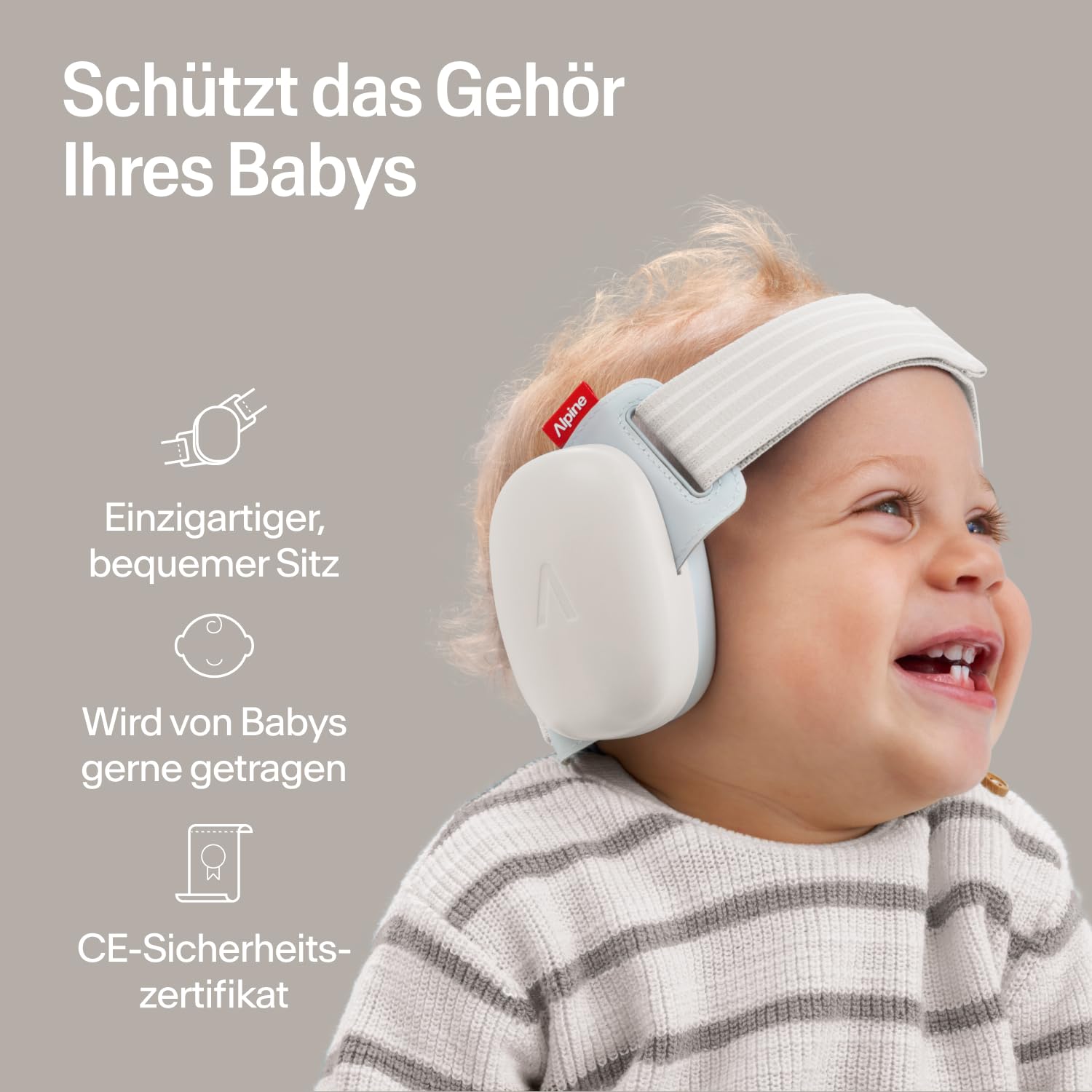 Alpine Muffy Baby Comfort Hearing Protection Headphones 24 dB up to 5 Years – Bild 2