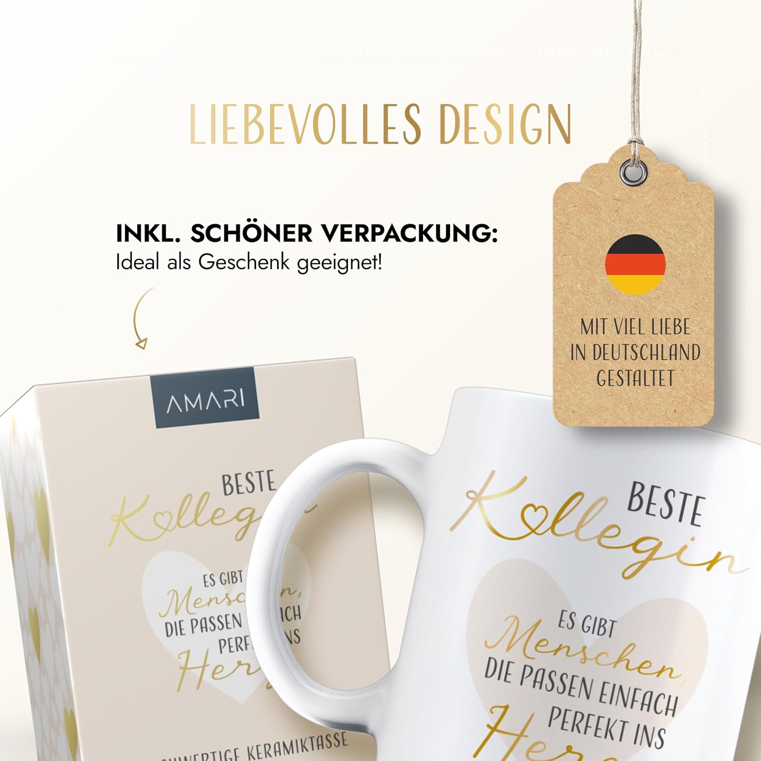Amari Best Colleague Mug – Gift for Work Colleague – Thank You Colleague Mug – Best Work Colleague Coffee Mug, Tea Cup – Bild 4