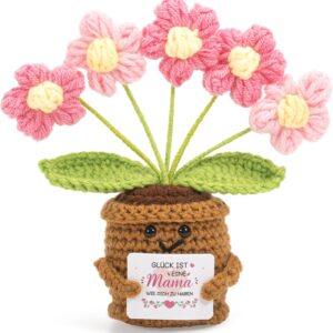 Gift for Mum - Handmade Crochet Flower Mother's Day Christmas