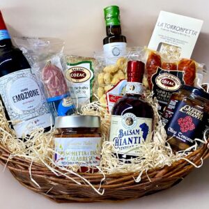 Delicatessen Bella Italy Premium Gift Basket with Selected Italian Delicacies Specialities – Gift Set Italy