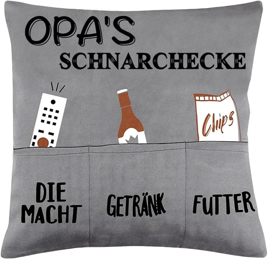 Grandpa Gift for Grandpa Cushion Cover 45 x 45 cm Gift Grandpa