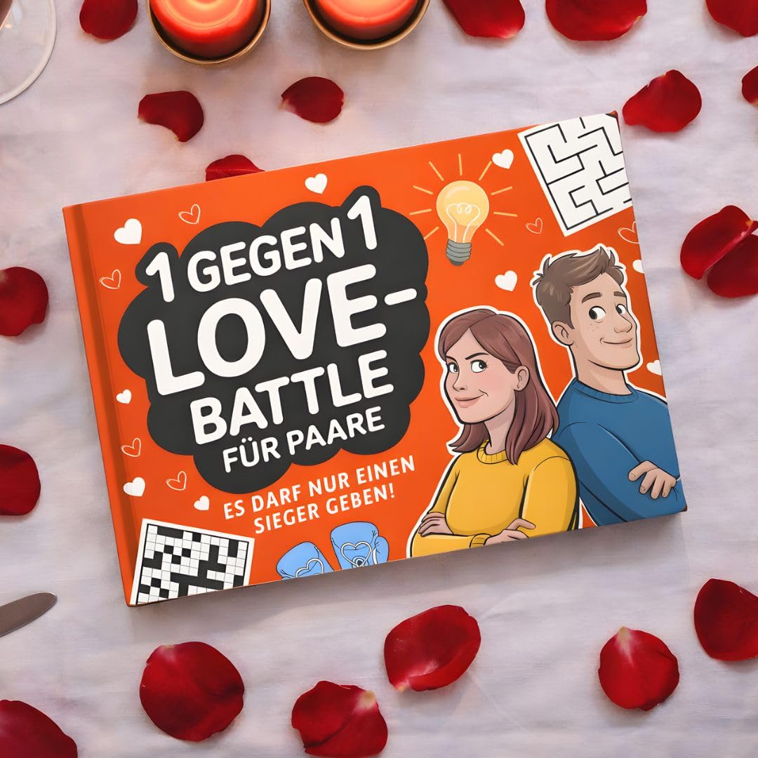 1 gegen 1 Love Battle für Paare: Das Duellbuch für lustige Date Nights & Spieleabende – Perfektes Geschenk für sie & ihn zum Valentinstag, Jahrestag, Hochzeit – Bild 5