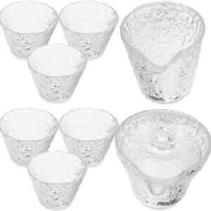 Artibetter Glas Teeservice Geschenkset für Tee und Kaffee