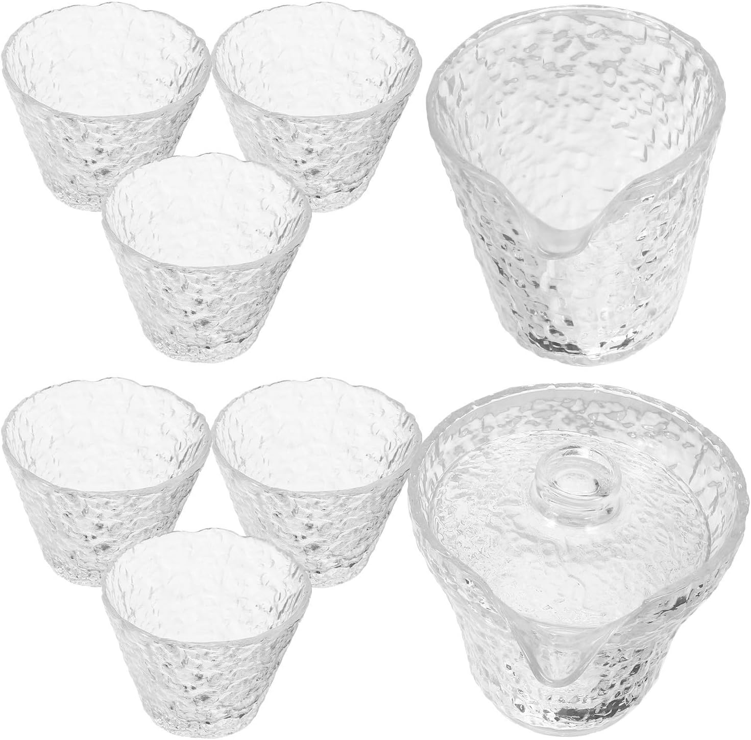Artibetter Glas Teeservice Geschenkset für Tee und Kaffee
