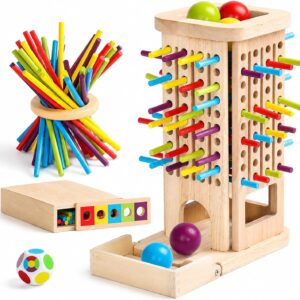 Montessori Toy from 3 Years Children’s Games from 3 4 Years Wooden Sticks