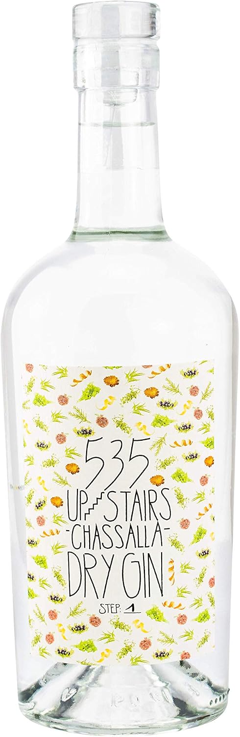 535 Upstairs Dry Gin, 500 ml, 43% – Bild 2