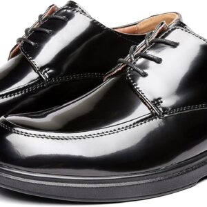 Allthemen Men’s Dress Shoes Leather Derby Shoes Elegant Leather Shoes Modern Lace-Up Shoes Business Wedding