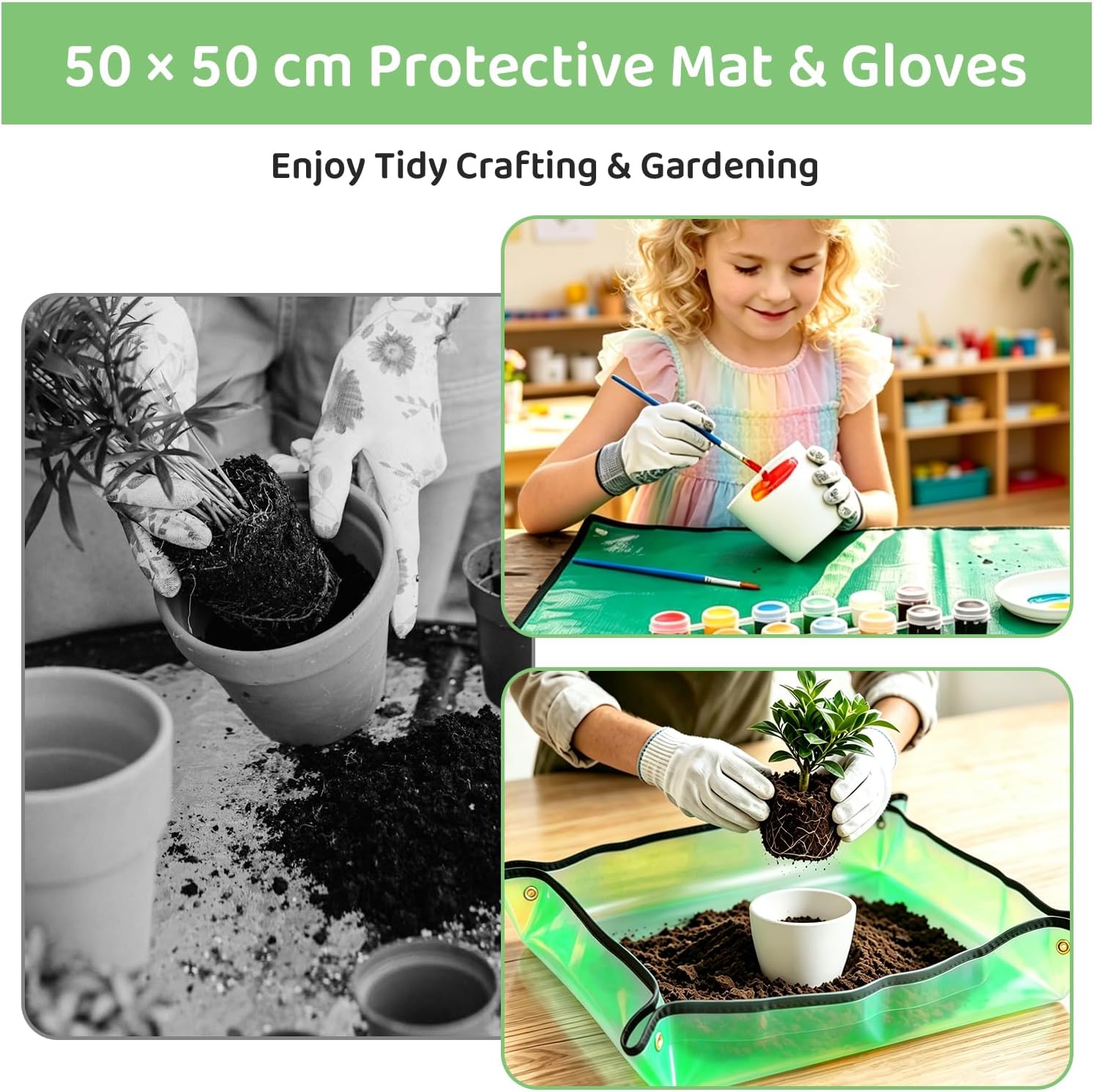 Flower Pot for Painting Set - Creative Gift for Birthday/Easter – Bild 6