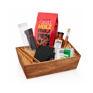 Stay Natural Delicatessen Barbecue Gift Set (BBQ Deluxe Grill Gift Basket)