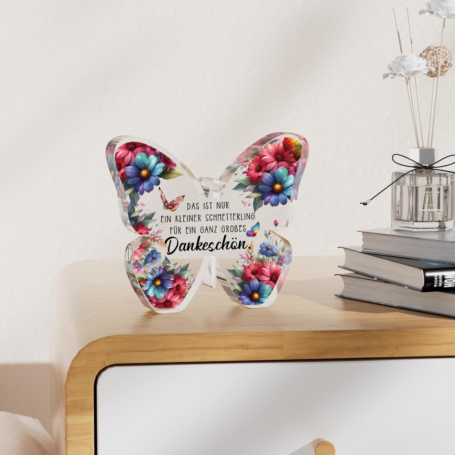 Prstenly Thank You Gifts Butterfly Acrylic Decoration – Bild 7