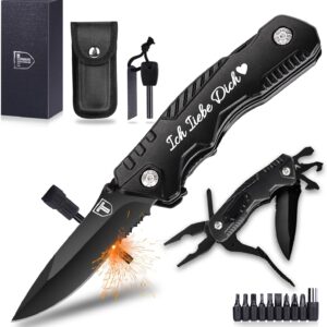 Multitool Pocket Knife Anniversary Gifts Christmas for Men 21 in 1