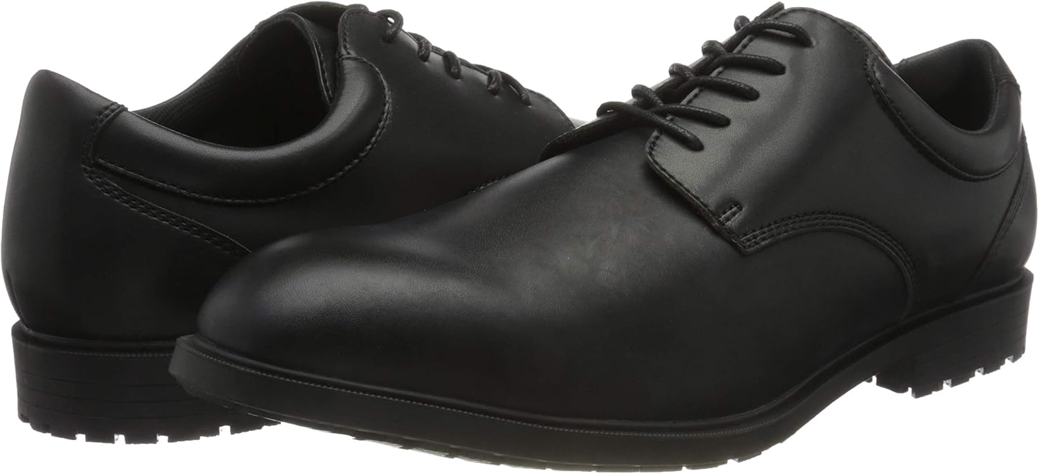 Shoes for Crews Cambridge III Comfortable Leather Work Shoes, Padded Insoles, Non-Slip Outsole, Classic Style for Office, OB E SR - for Men – Bild 7