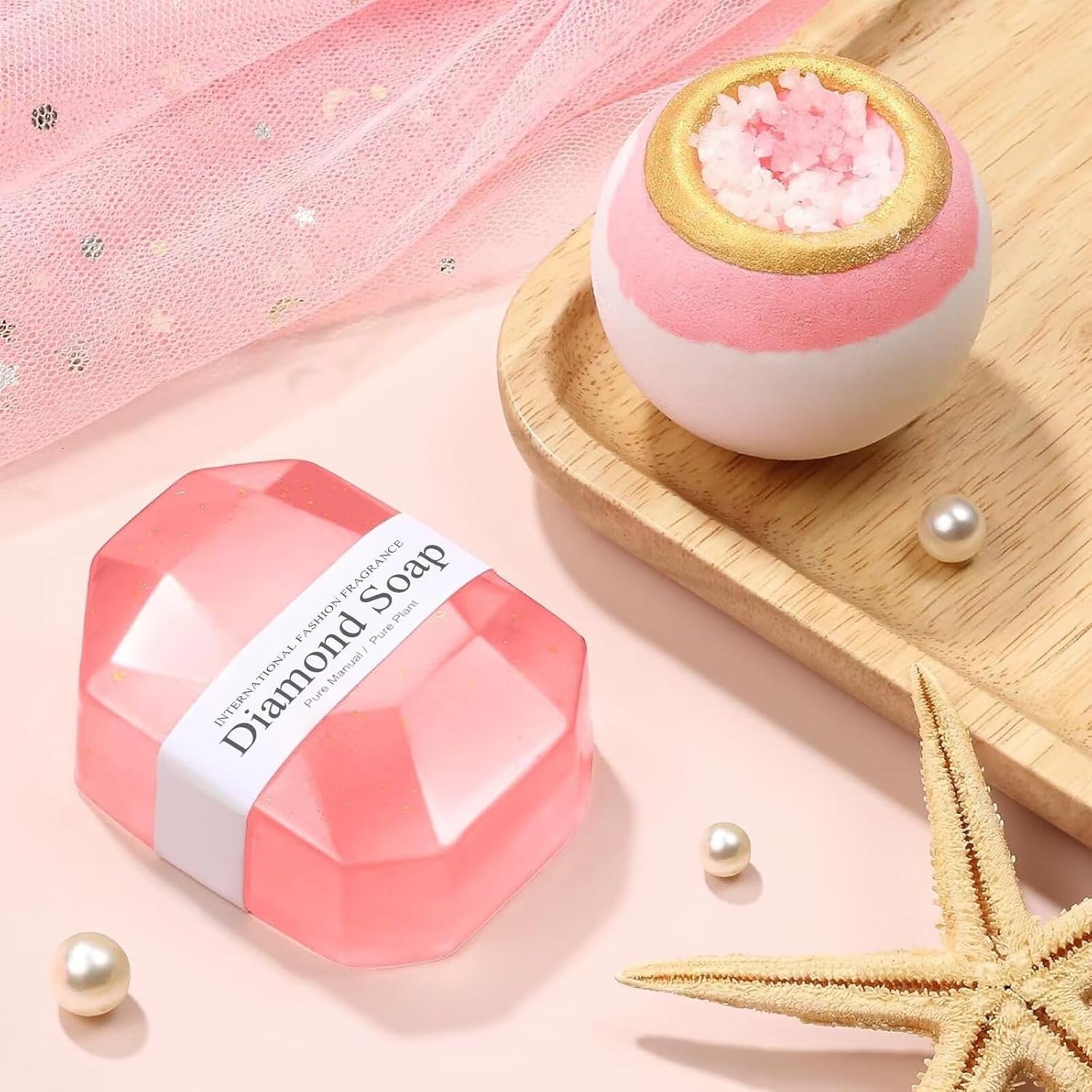 Gifts for Women, Pink, 11-Piece Spa Selfcare Idea for Women – Bild 7