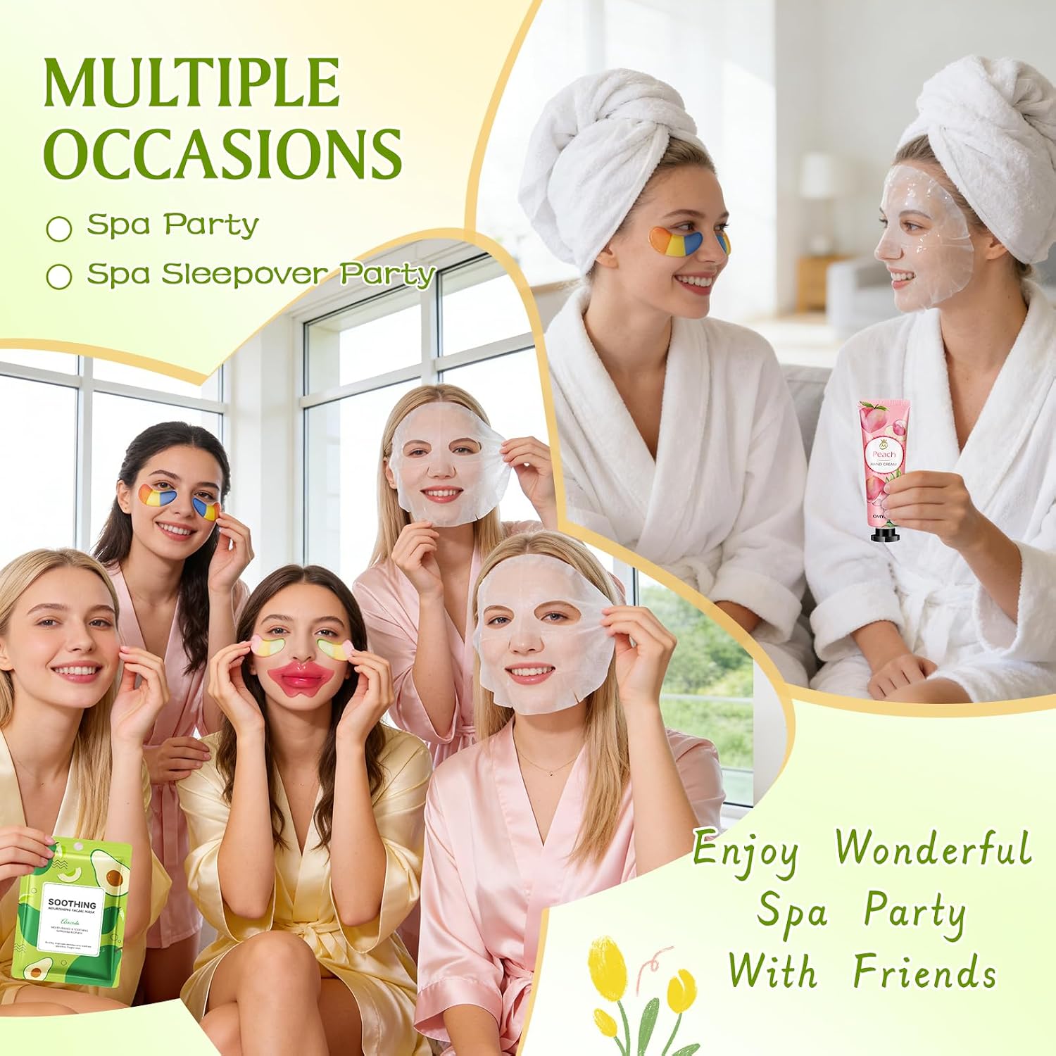 Spa Party Set for Teenage Girls, 48-Piece Gift Set for Women, Beauty Set – Bild 2