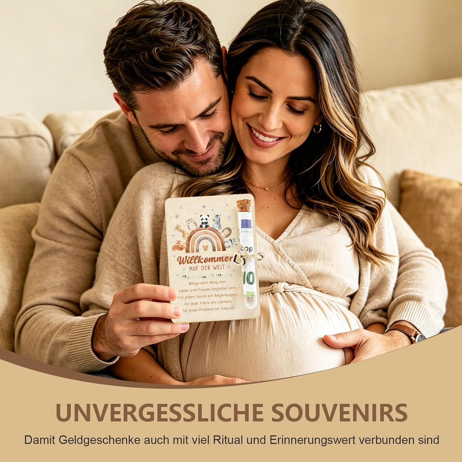 Dongcill Money Gift Packaging for Birth, Money Gift Baby Shower – Bild 6
