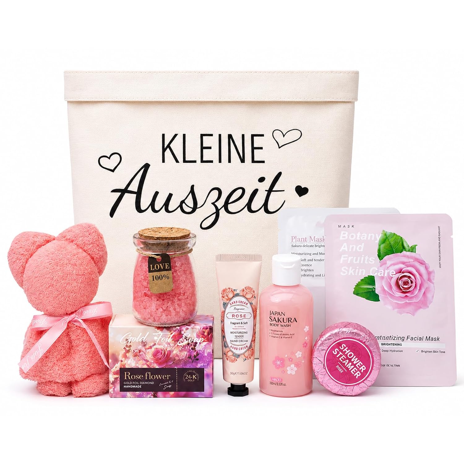 9pcs Wellness Gift Set for Women, Gift Basket Little Time Out