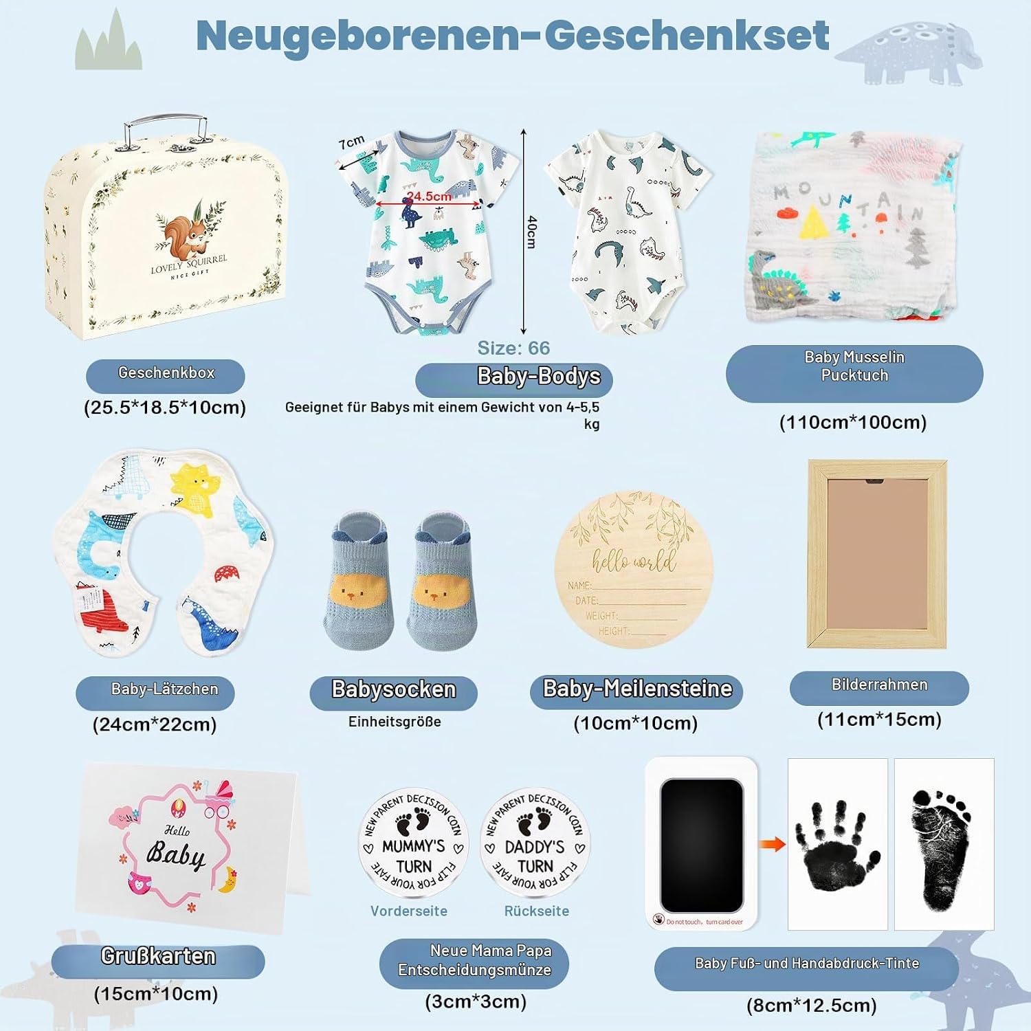 Baby Gift for Birth Boy, Baby Gift Set for Boys Girls – Bild 2