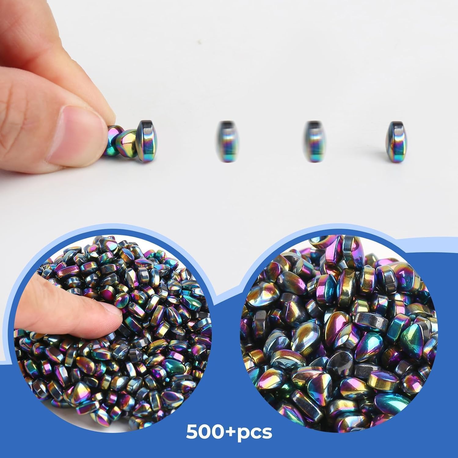 Magnets Colourful Stones 610 Pieces Fidget Toys Gift Teenager Magnetic Stones Game Anti Stress Autism Toy Adult Cool Things Gifts for Teenagers Boys Girls 11 12 13 14 15 – Bild 5