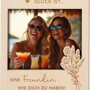 Joli Coon Picture Frame „Glück ist eine Freundin wie dich zu haben