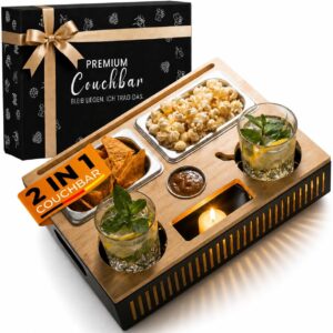 Bamboo Coffee Bar Snack Box with Gift Box