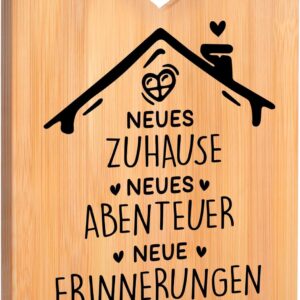 Housewarming Gifts House, Gift for Housewarming – Bamboo Chopping Board, Housewarming Gifts, Home, Gift for Housewarming, Topping Out Gift, New Home Gifts 2026